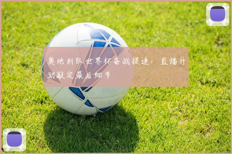 奥地利队世界杯备战提速,直播计划敲定最后细节 - 2026世界杯推荐